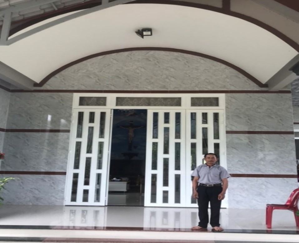                   CCB Lê Văn Khánh với căn nhà khang trang của gia đình
